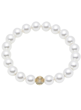 LADYB14k包金珍珠手链轻奢百搭