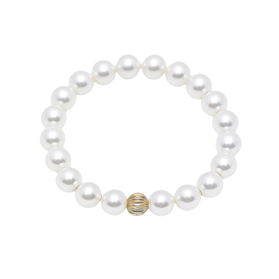 LADYB14k包金珍珠手链轻奢百搭