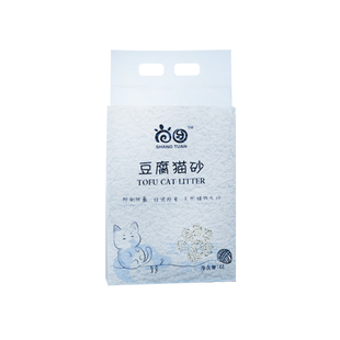 尚团豆腐猫砂超强吸水除臭无尘瞬间结团6L成幼猫兔子龙猫豆腐砂