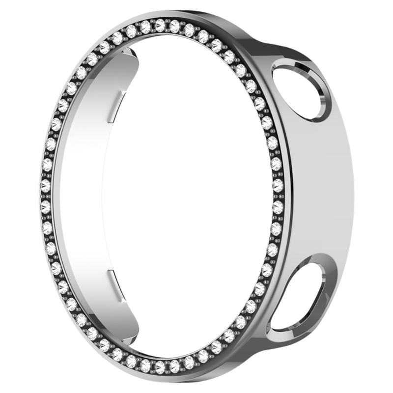适用小米watchS4手表41mm镂空镶钻保护壳运动智能手环S4薄荷绿屏幕保护流沙金防刮耐磨女生配件