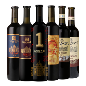 张裕解百纳干红葡萄酒6瓶套装