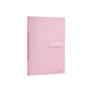 日本kokuyo国誉Campus四孔A5轻薄便携活页本B5不硌手可拆卸笔记本