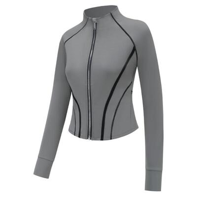 粒子狂热女士高腰修身运动外套