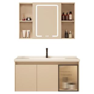 洗手盆蜂窝铝浴室柜组合洗脸池台盆家用陶瓷一体阳台卫生间洗漱台