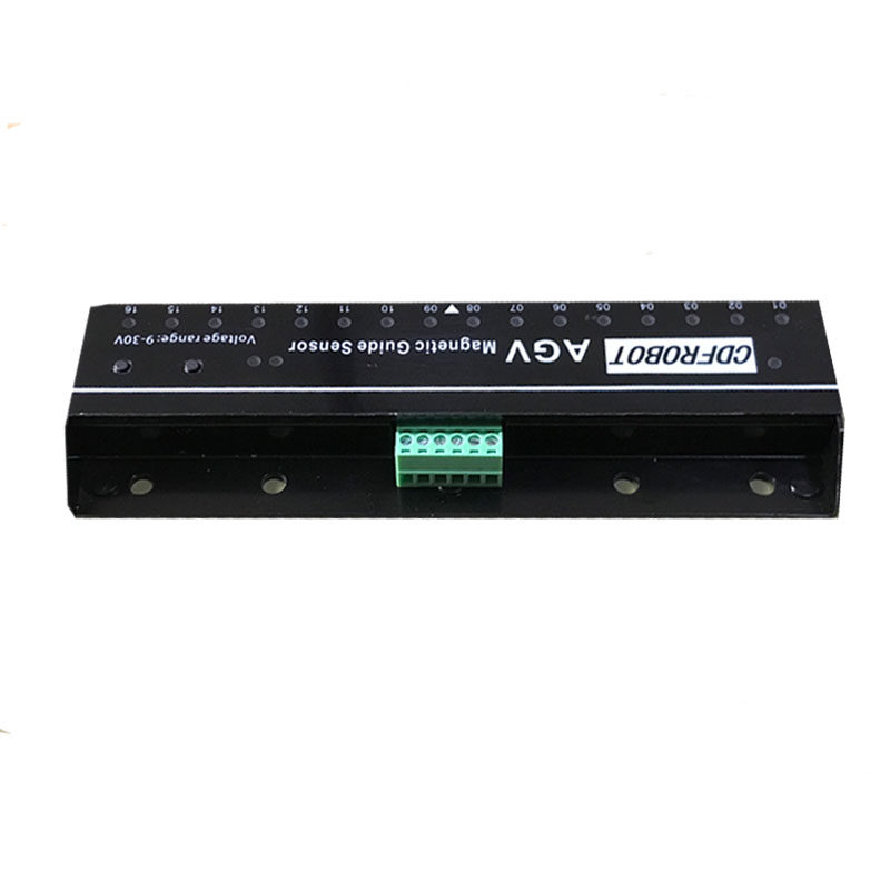 AGV小车16位磁导航传感器机器人专用NS两用CAN总线工业级巡线导航