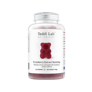 【自营】Unichi蔓越莓小熊软糖Teddilab女性私处保养泌尿健康缓解