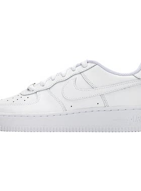 Nike耐克空军一号小白鞋女款 2026夏季新款 系带厚底休闲运动板鞋