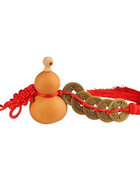 龙头葫芦五帝钱门对门挂件