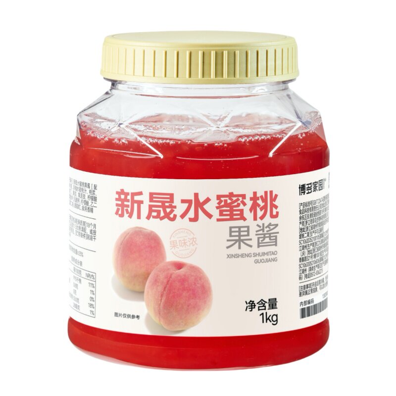 博多家园新晟水蜜桃酱火龙果荔枝