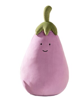 可以画画的茄子玩偶创意生日礼物