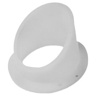 吸料机斜口胶硅胶垫300G真空料斗铝不锈钢下料口上料机挡板密封件