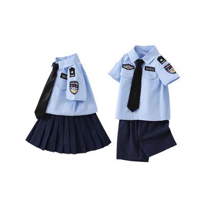 D.Bkyer儿童警官扮演表演服套装