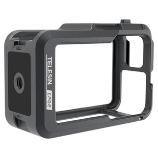 泰迅适配大疆action6/5pro/4/3超轻兔笼金属边框兔笼拍摄拓展防摔action5pro金属兔笼action4/3配件