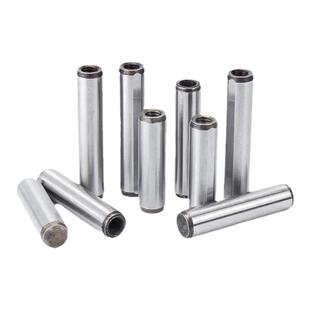 40CR加硬淬火内螺纹圆柱销GB120定位销攻牙销钉拔销45#钢M4M5M6M8