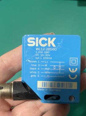 SICK西克WL12-2B560激光传感器，德国原装，DC1