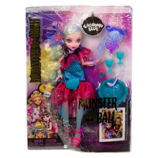 Monster High怪物高中时尚派对高中学校新生血妞狼姐鱼妹娃娃玩具