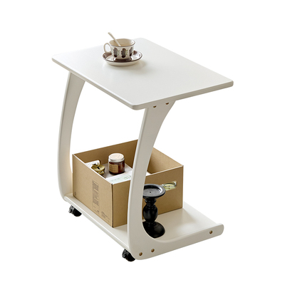 帝克森简约实木可移动边几柜