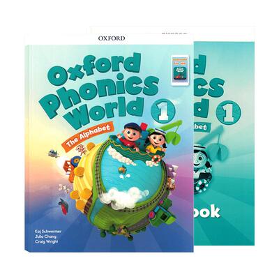 原版进口 Oxford Phonics World 1级别 牛津自然拼读教材 牛津自然拼读世界 小学自然拼读教材OPW一级 牛津大学出版社 phonics教材
