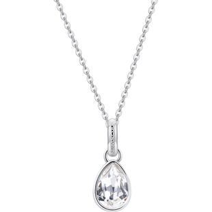 brosway欧美时尚TJ Mini系列璀璨之晶优雅钛钢项链吊坠锁骨链女