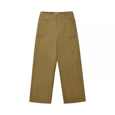 AETNAPROJECT黄色休闲直筒裤