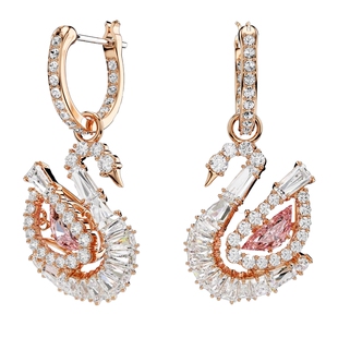 【新品】施华洛世奇Swan天鹅耳环时尚耳钉饰品女轻奢配饰礼物