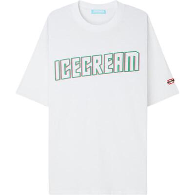 【惊喜直降】ICECREAM 春夏男印花棉质平纹布T恤