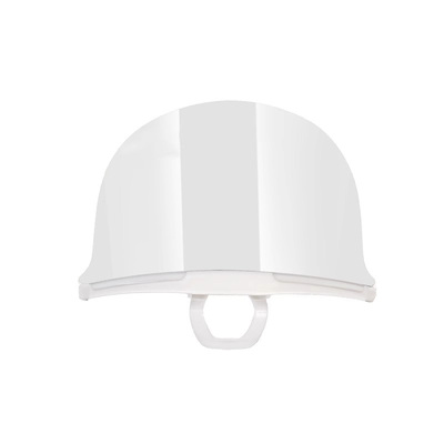 餐饮口罩透明塑料防口水飞沫