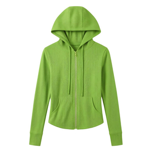依琦莲瑜伽服外套螺纹设计