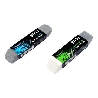 日本普乐士橡皮擦磨砂钢笔擦水笔