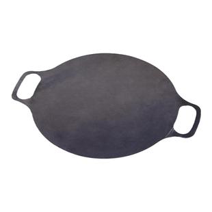 火枫山行纯铁煎烤盘小型无涂层露营便携牛排烤盘铁板不粘烤肉煎盘