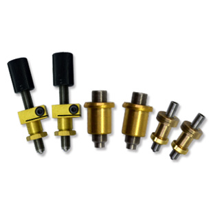 精密微调细牙螺杆螺纹副微动手轮带锁紧高精度不锈钢螺距0.25丝杆