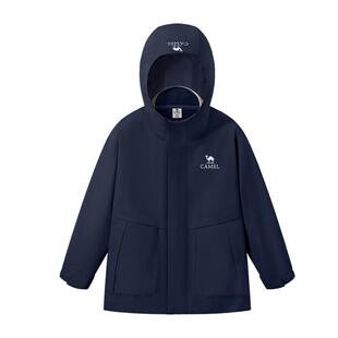 骆驼儿童冲锋衣三合一可拆卸大童户外防水风衣男童女童外套滑雪服