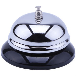 不锈钢传菜铃铛酒吧铃厨房叫餐铃呼叫传唤吧台铃酒店上菜铃按铃铛