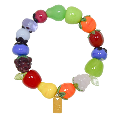 AWE汪苏泷同款彩色琉璃水果手链