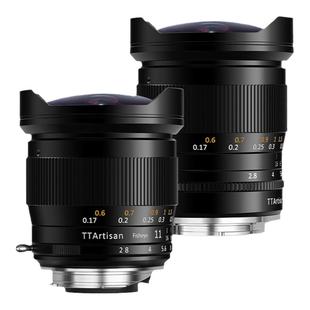 铭匠光学11mm f2.8全画幅广角鱼眼镜头适用索尼E尼康Z/F佳能RF/EF
