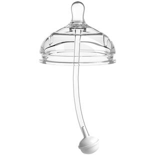 可么多么奶嘴吸管一体式可么可多宽口径奶瓶配件鸭嘴可莫多么通用