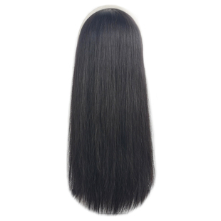 懒人发箍假发女真发半头套一体无痕网红U型长直发 可拆卸随意烫染