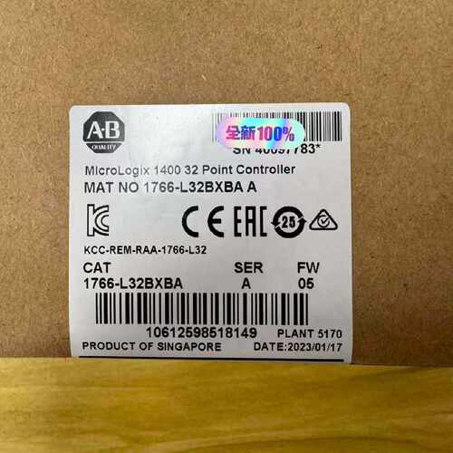 溢价-AB MicroLogix 1400 32点控制器 1766