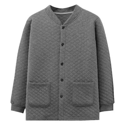 中老年人保暖内衣男单件上衣