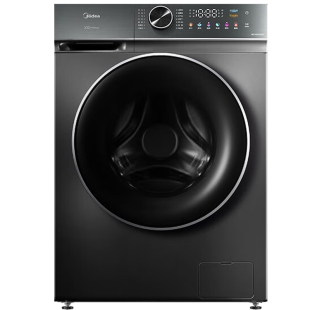 美的12kg滚筒洗衣机一级大容量洗脱10公斤家用全自动除菌烘干V36T