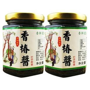 皖菜园香椿酱168g瓶装阜阳特产太和香椿嫩芽原味咸菜即食酱菜下饭