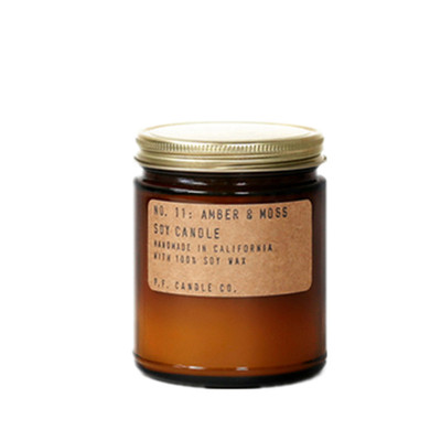 美国小众手工玻璃罐pfcandle礼物