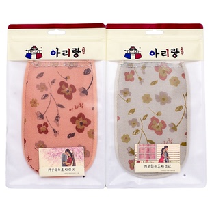 2个韩国阿里郎强力沐浴搓澡巾成人搓泥手套去灰不疼洗澡家用双面