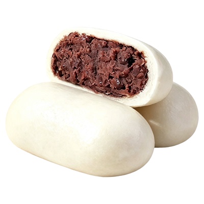 山药豆沙包子红豆馒头半成品