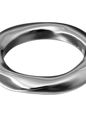 艺术戒指钛钢冷淡风男扭曲