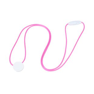 PVC卡2.5mm圆绳卡夹扣韩式安全扣挂绳防水卡代表证工厂证件带绳子学员证参会证会议证工作卡定制出席证挂脖绳