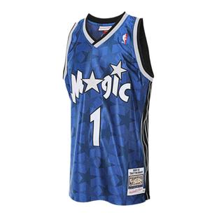 魔术队麦迪00-01赛季NBA官方MN复刻1号球衣AU球员版礼盒新年礼物