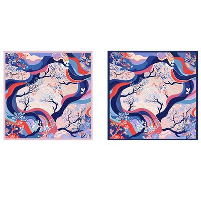 故宫卿云春生真丝丝巾