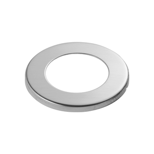 304不锈钢装饰盖圆管法兰座拉丝亮光遮丑盖19/25/32mm圆形装饰盖