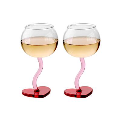 wviiins风无铅玻璃300ml高脚杯